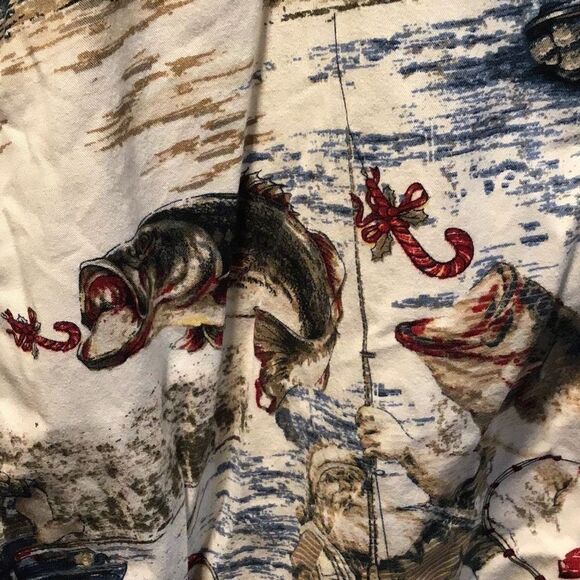 Button down, Santo goes fishing by Magellan size extra large - Picture 3 of 7